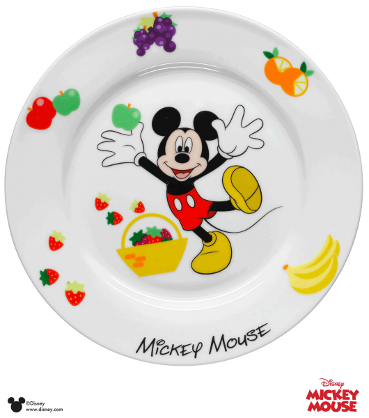 WMF Kinderteller / Kindergeschirr Disney Mickey Mouse (Porzellan)
