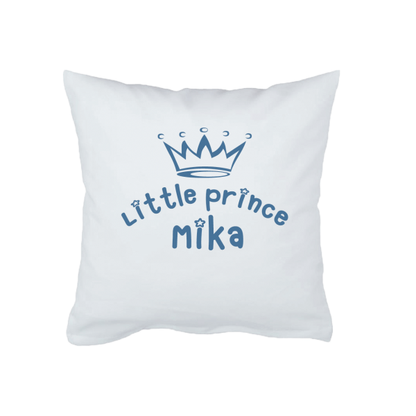Babykissen / Schmusekissen mit Namen Kleiner Prinz / Little Prince (Junge) beddruckt